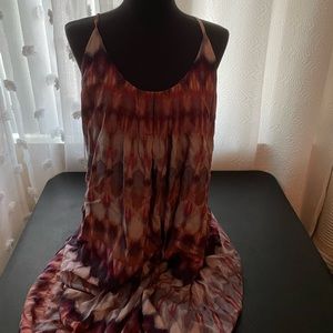 Nicole Miller Maxi dress multi color NWT